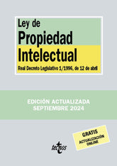 LEY DE PROPIEDAD INTELECTUAL 6ªED - 9788430991051